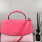 Kate Spade Top Handle Leather Satchel Crossbody Bag