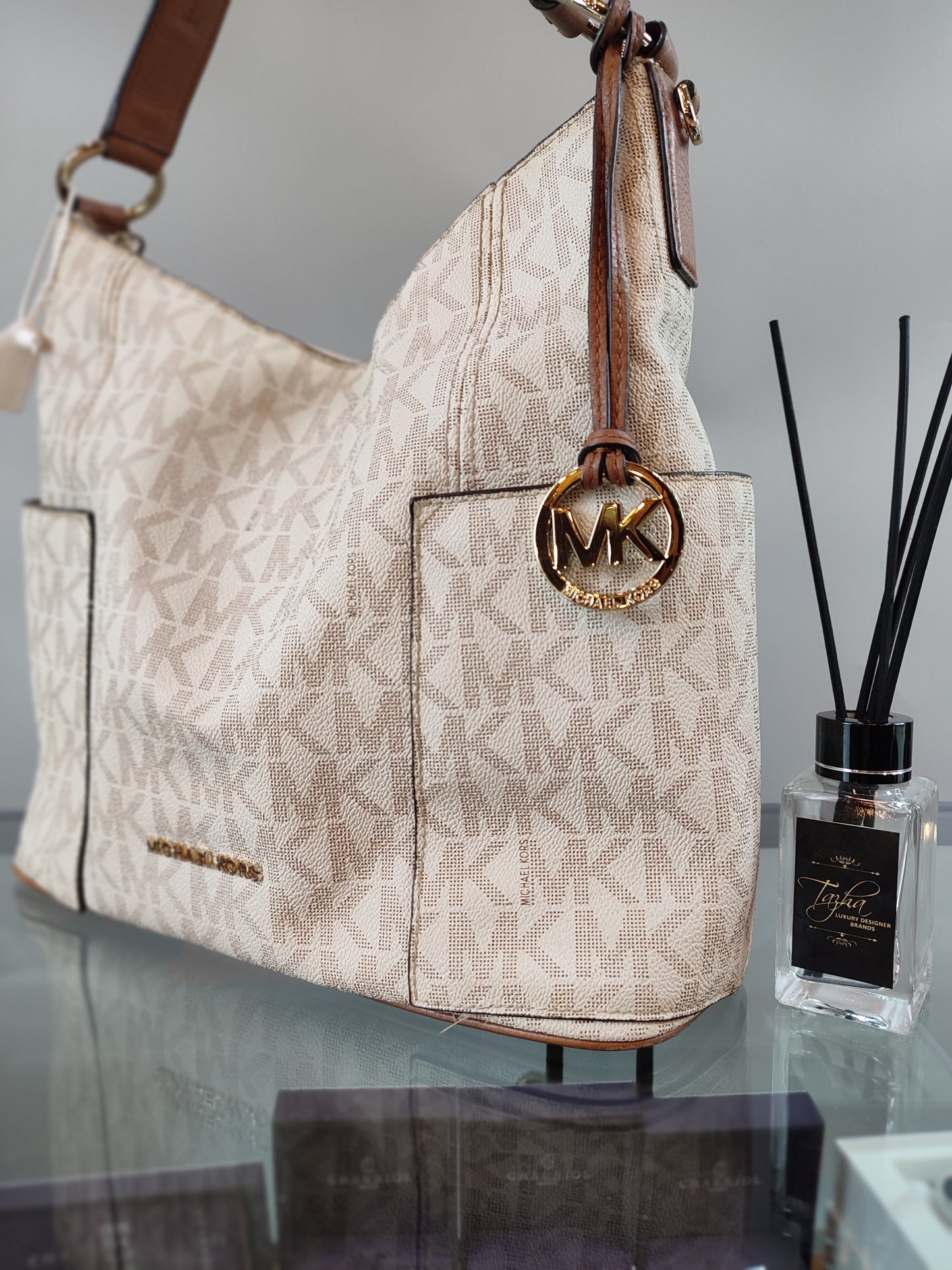 Michael Kors Hobo Monogram Bag