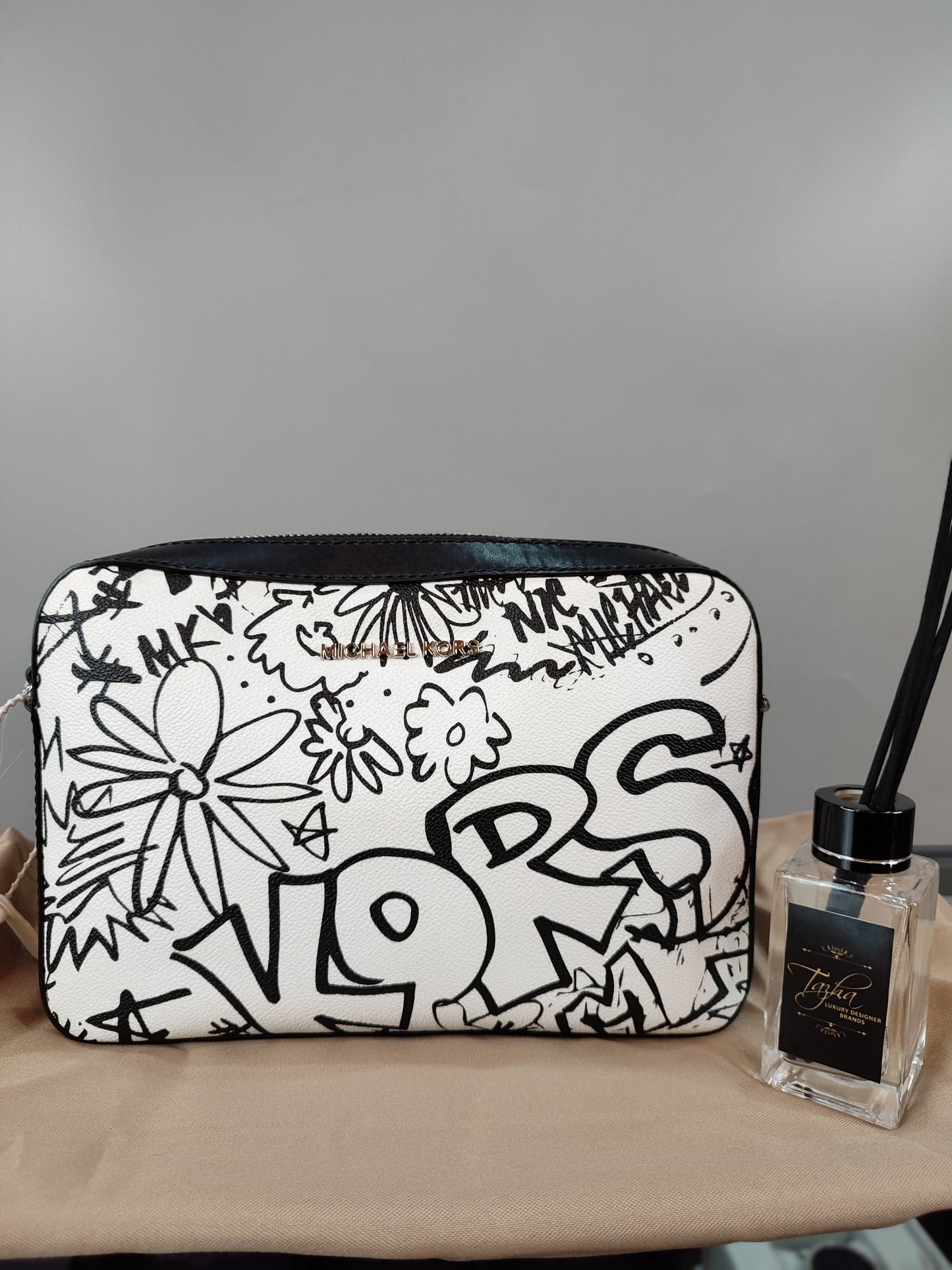 Michael Kors Graffiti Camera Bag