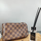 Louis Vuitton Damier Geronimos Leather Fabric Brown Cross body bag