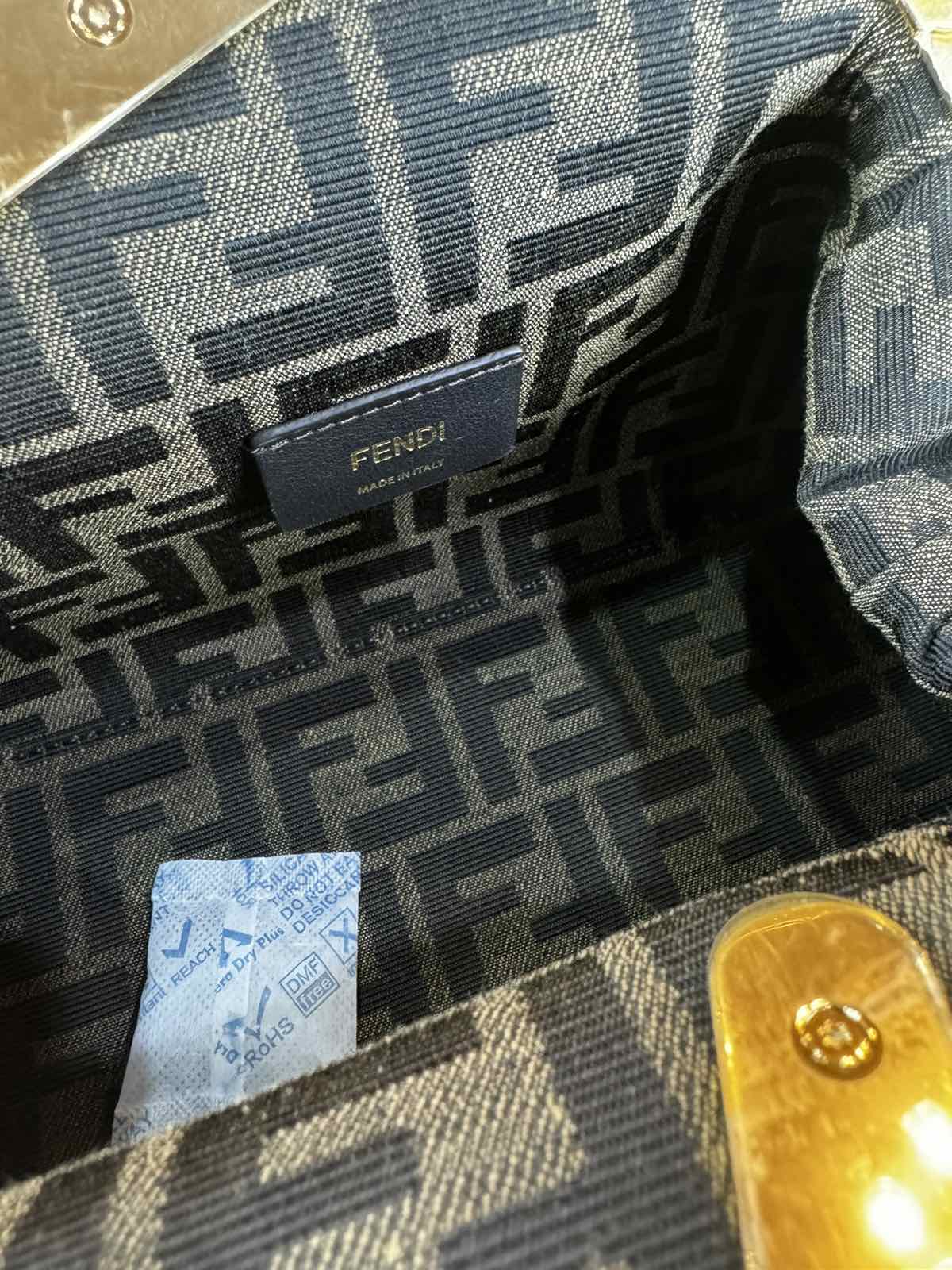 Fendi First Small Gold Bag