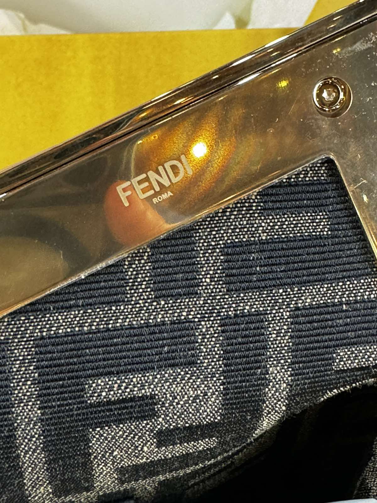 Fendi First Small Gold Bag