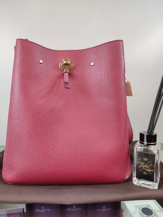 Kate Spade Burgundy Bucket Bag