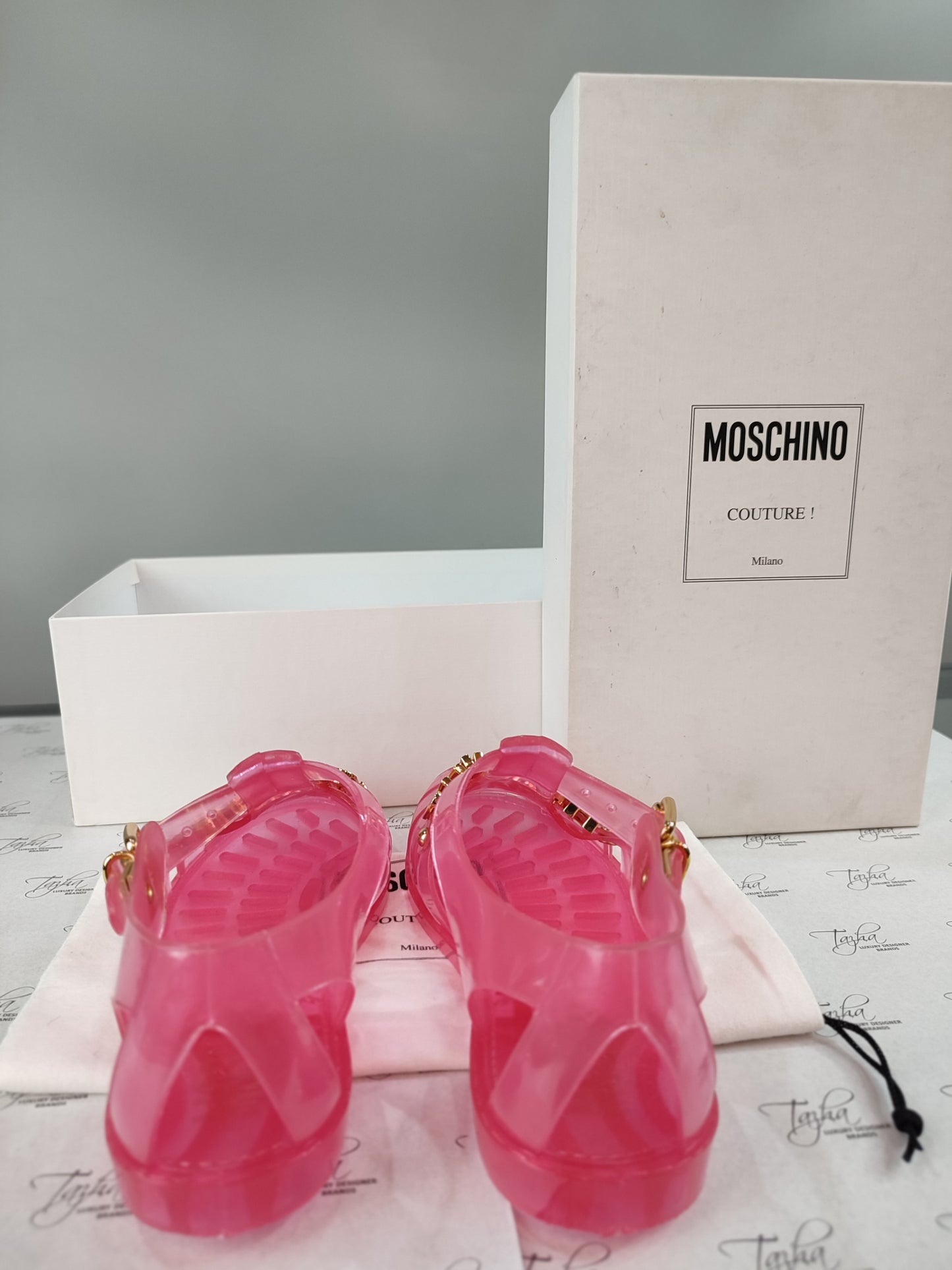 Moschino Jelly Shoes