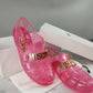 Moschino Jelly Shoes