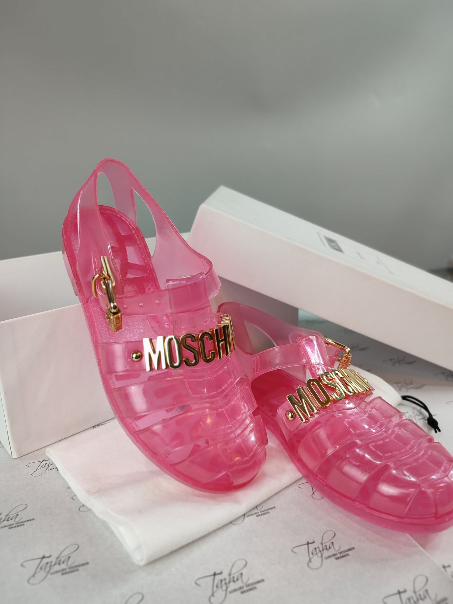 Moschino Jelly Shoes