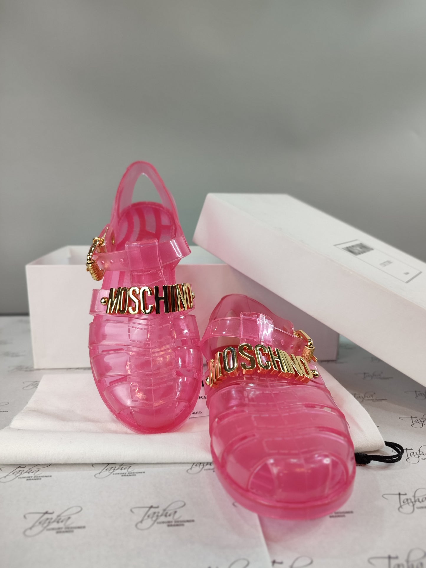 Moschino Jelly Shoes