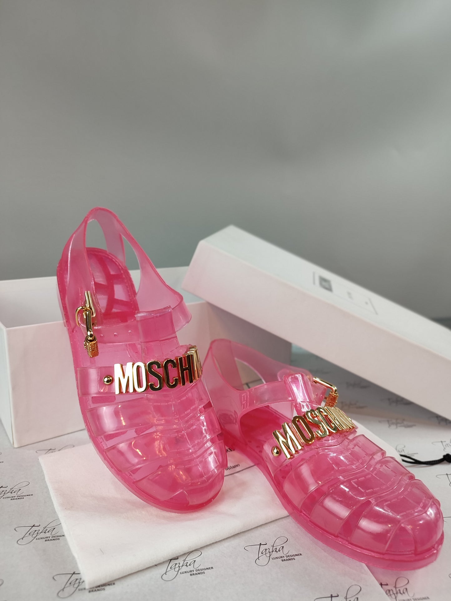 Moschino Jelly Shoes