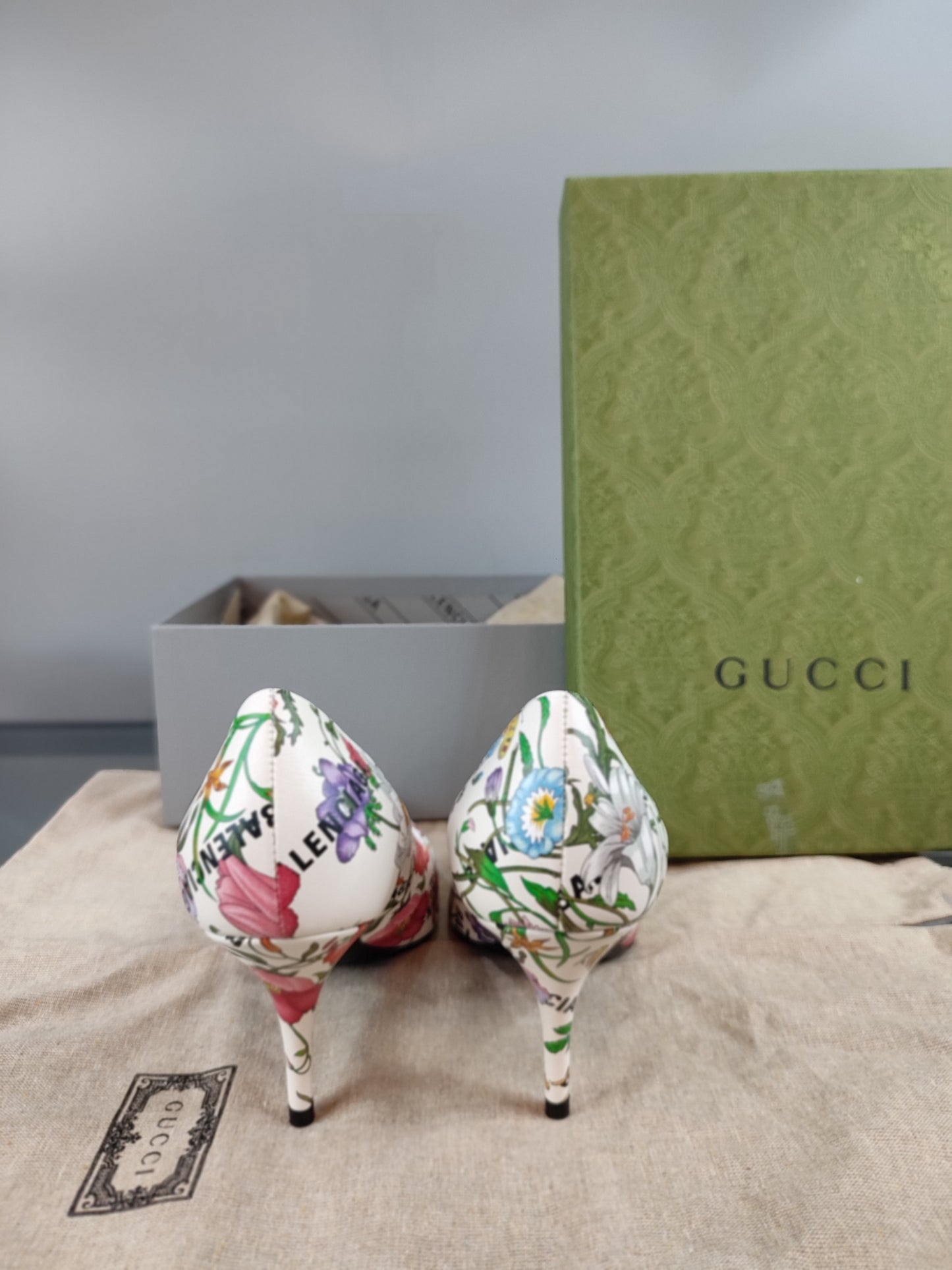 Gucci x Balenciaga Floral Skin Multicolor