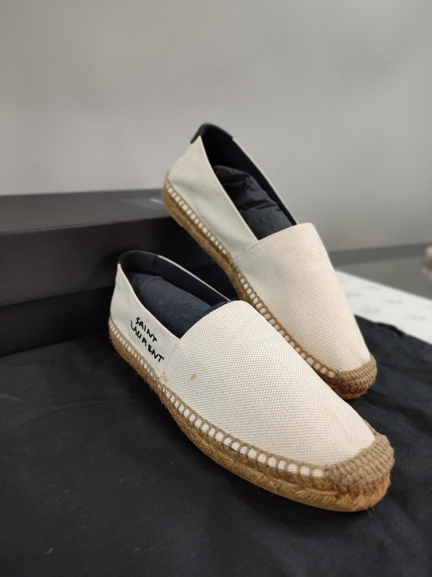 Logo-embroidered espadrilles