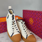 Tory Burch T Logo High Top Canvas Sneakers