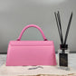 Jacquemus Le Chiquito Long Leather Bag in Pink