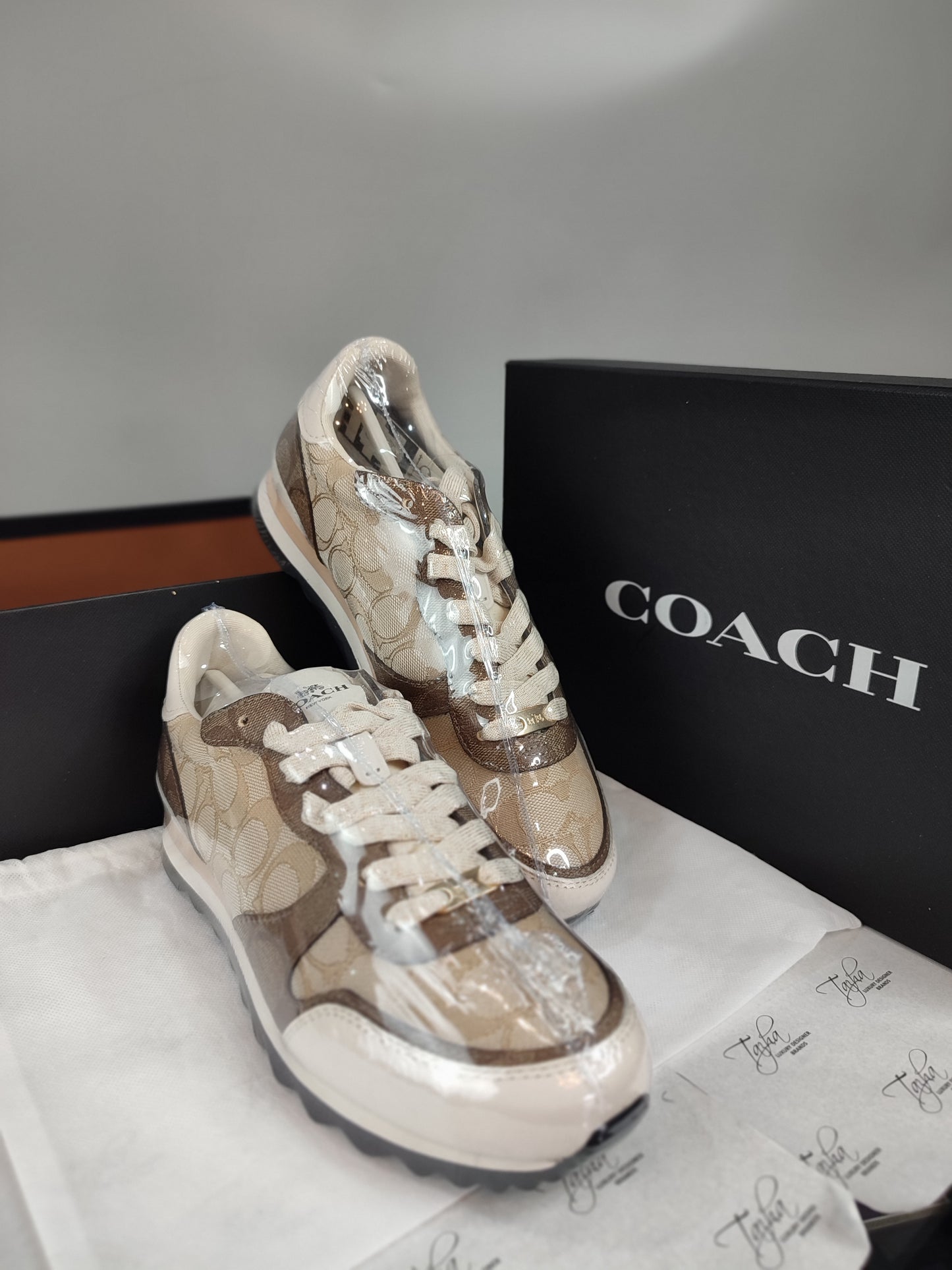 Coach Women's Signature Jacquard Runner Sneakers