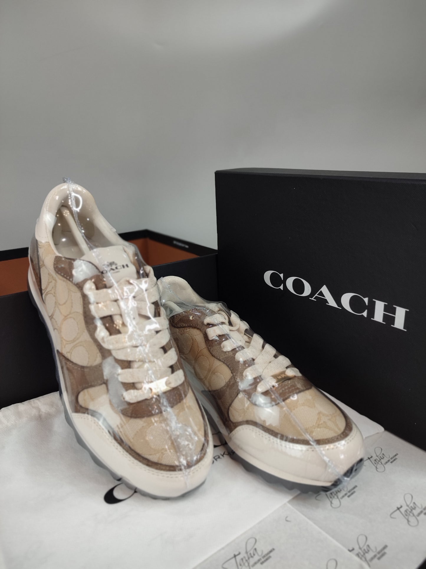 Coach Women's Signature Jacquard Runner Sneakers