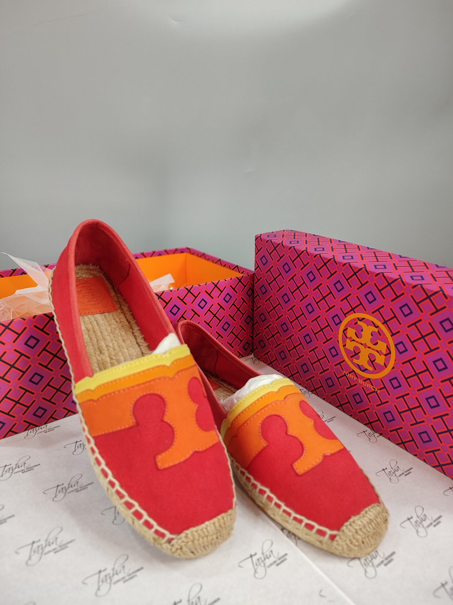 Tory Burch Tricolor Shoes