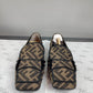 Fendi Zucca Canvas Loafers