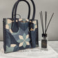 Michael Kors Mercer Medium Bag Blue Floral