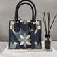 Michael Kors Mercer Medium Bag Blue Floral