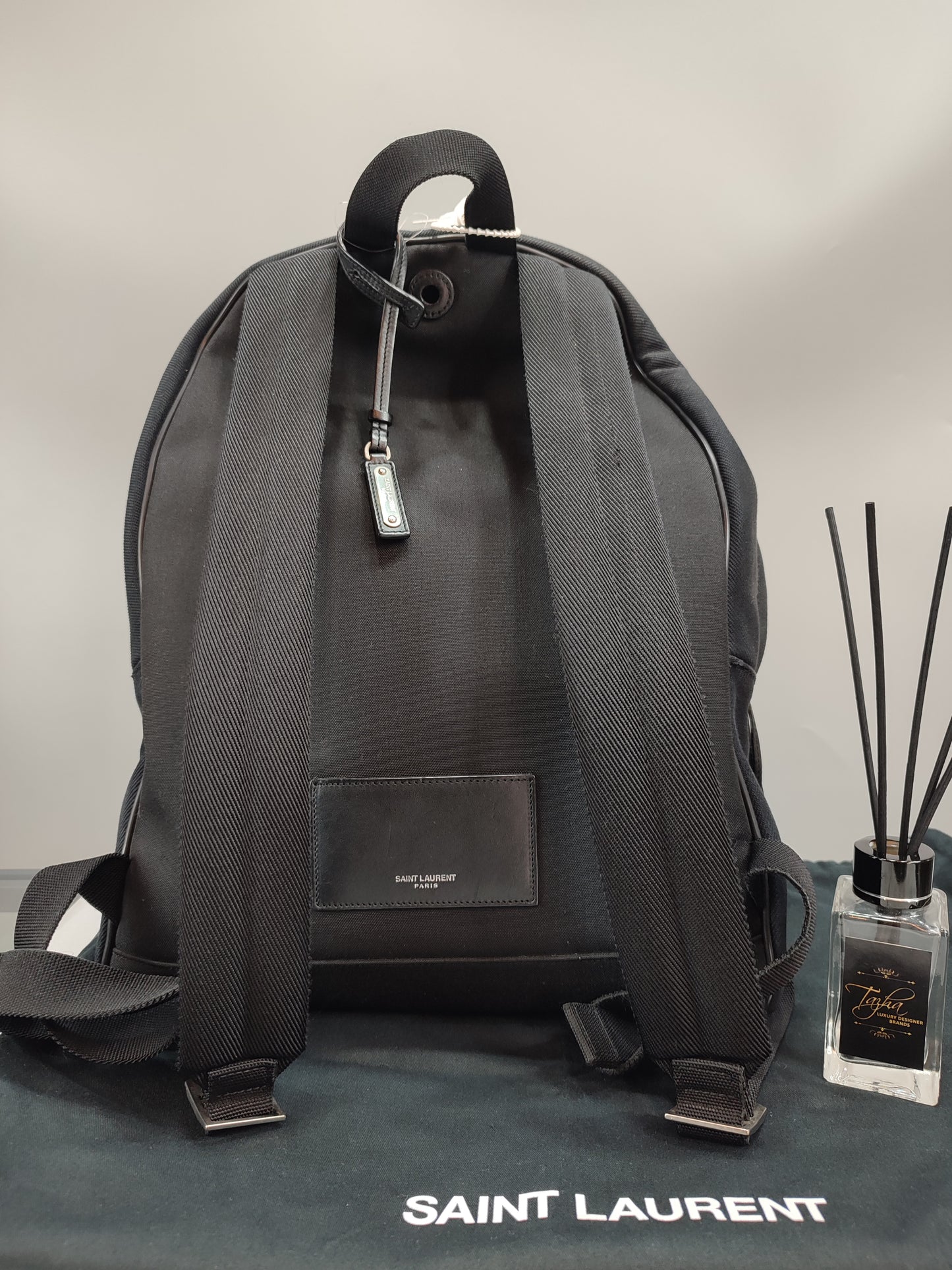 YSL Canvas Backpack