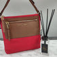 Cole Haan Acadia Red Crossbody Bag