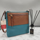 Cole Haan Acadia Blue Crossbody Bag