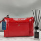 Cole Haan Red Leather Crossbody Bag