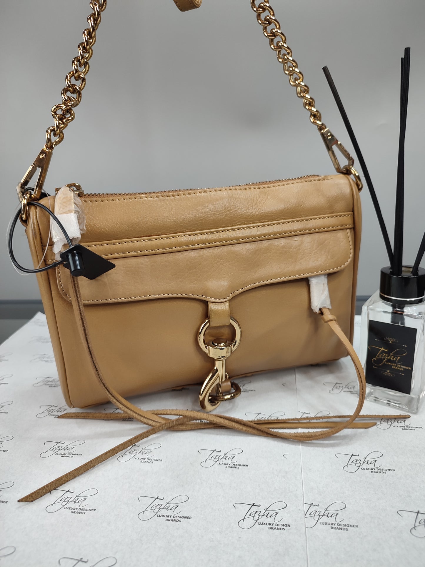 Rebecca Minkoff Mac Mini Brown Crossbody Bag