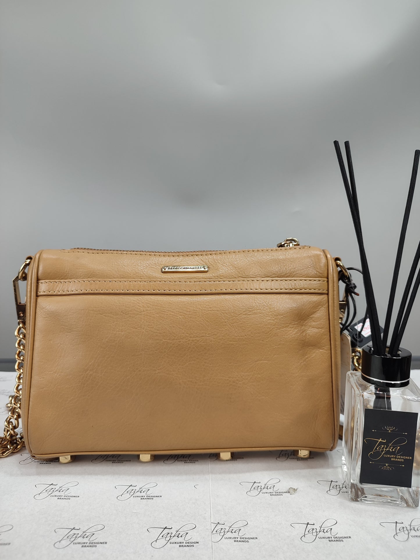 Rebecca Minkoff Mac Mini Brown Crossbody Bag