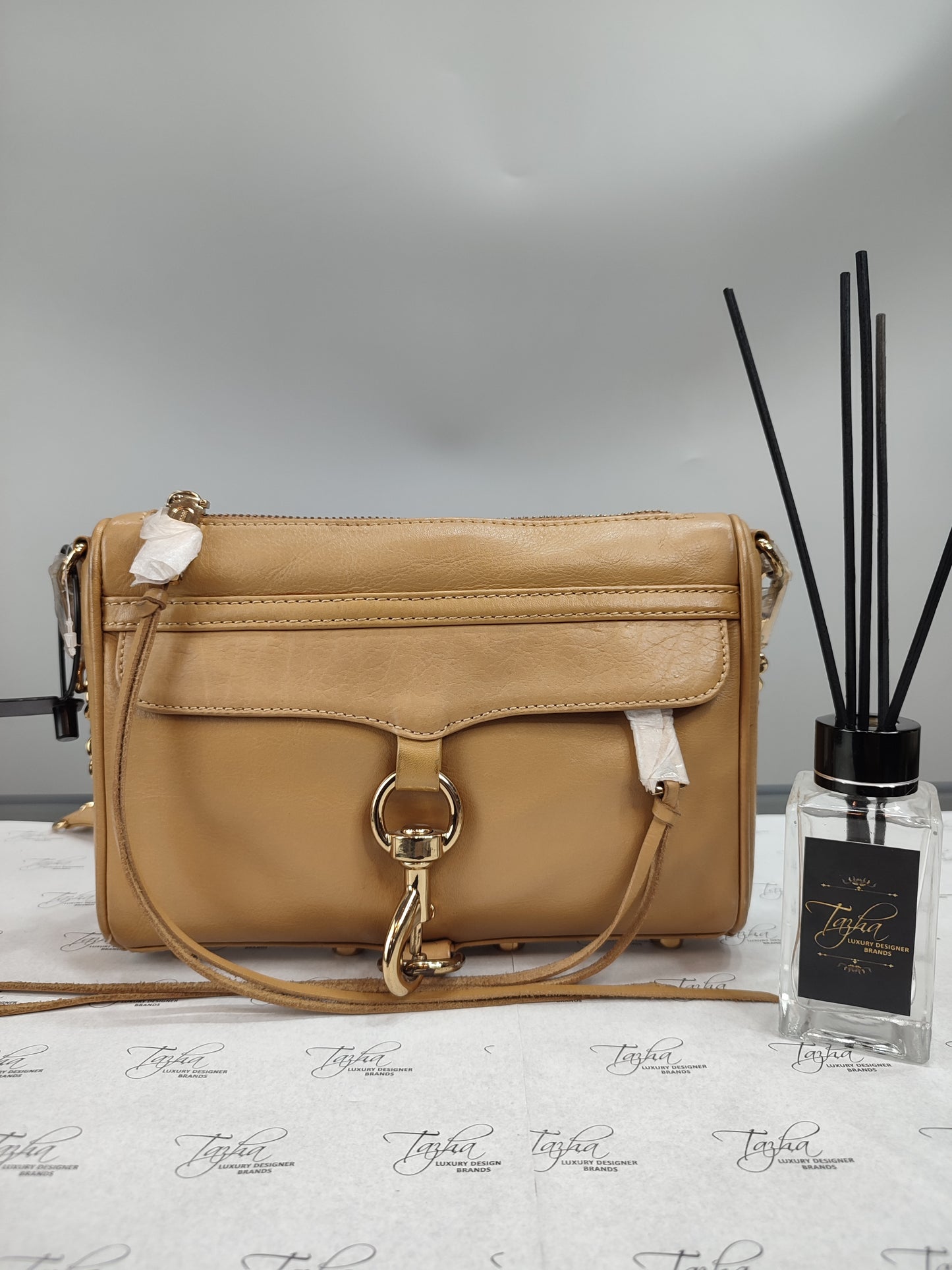 Rebecca Minkoff Mac Mini Brown Crossbody Bag