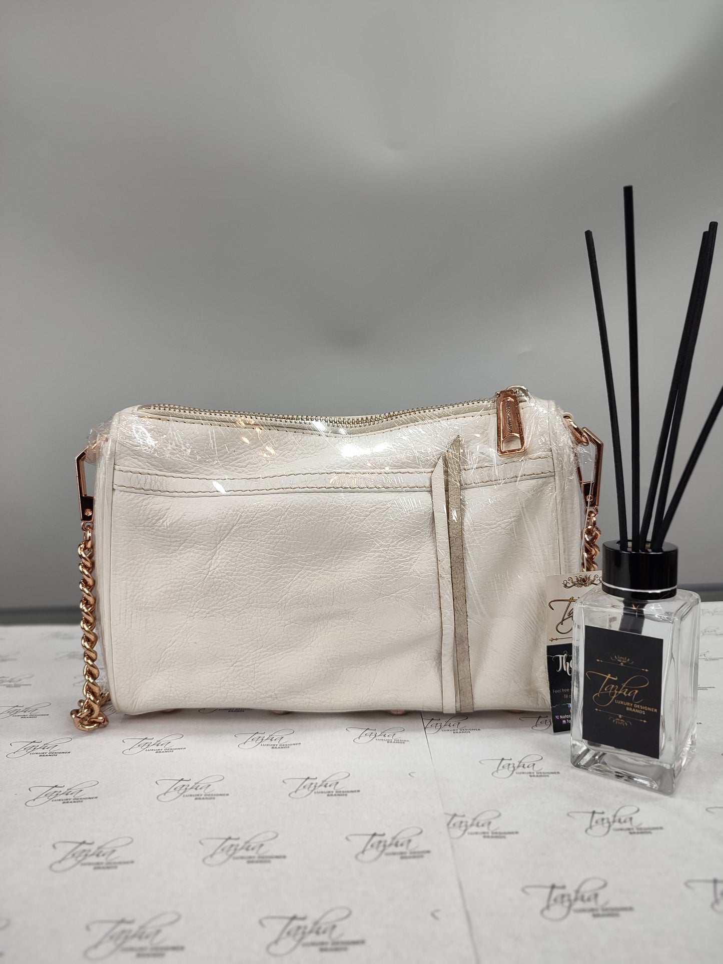 Rebecca Minkoff Mac Mini White Shoulder Bag