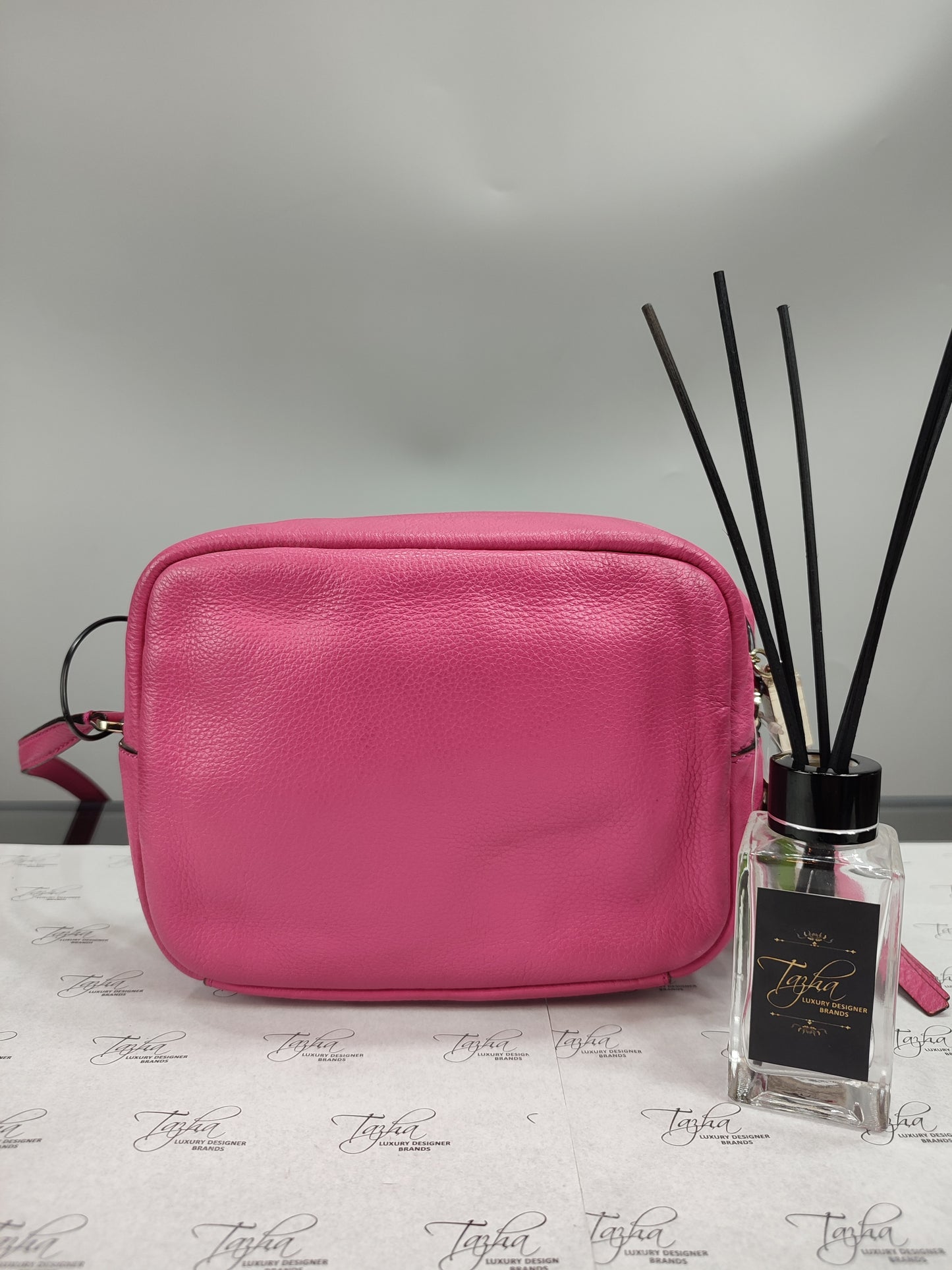 Kate Spade Pink NY Grey Street Mindy Leather