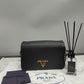 Prada 1BD163 Vitello Phenix Crossbody Bag