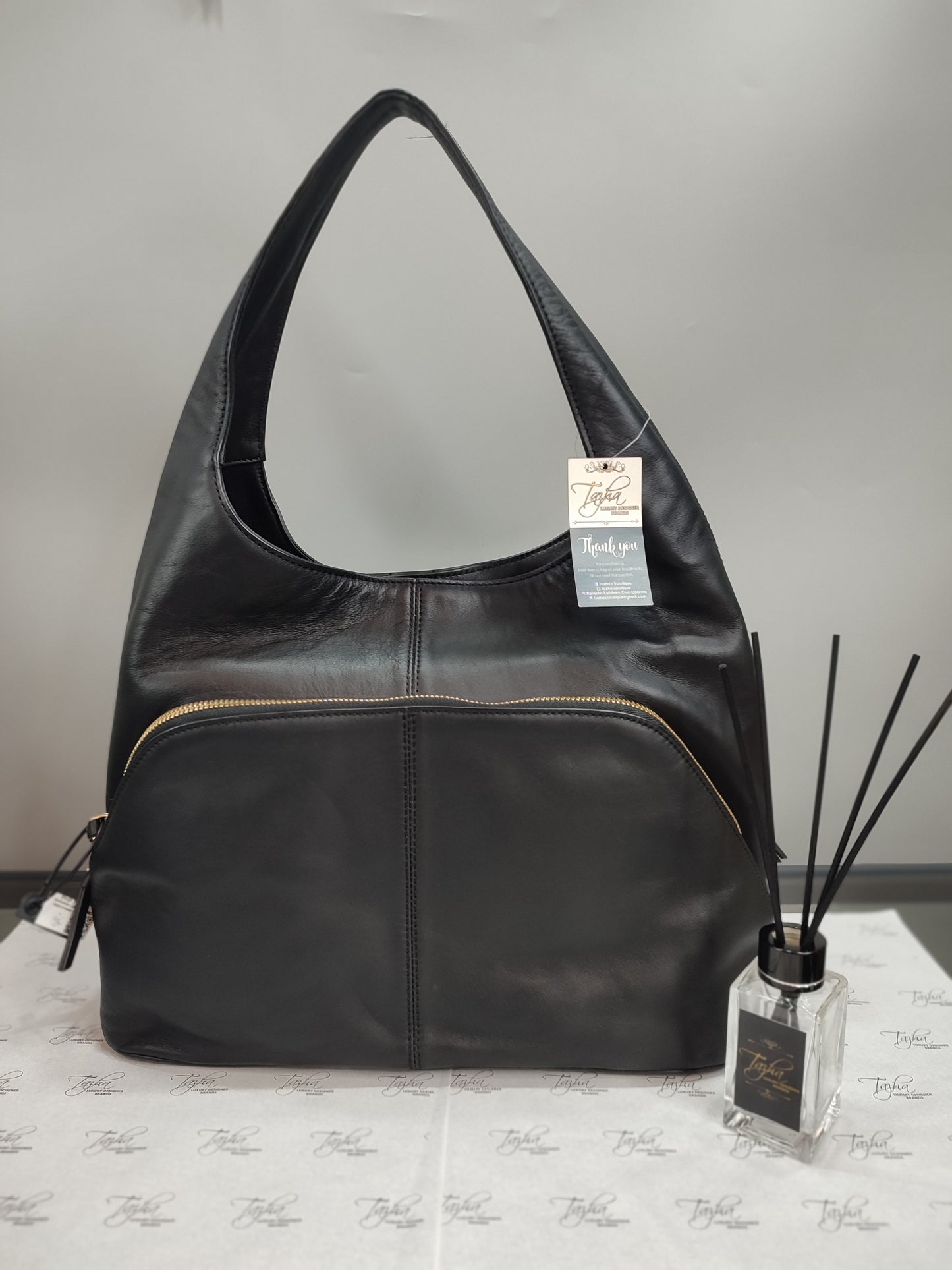 Maxmara Leather Hobo Bag