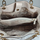 Michael Kors White Gold Leather Shoulder Bag