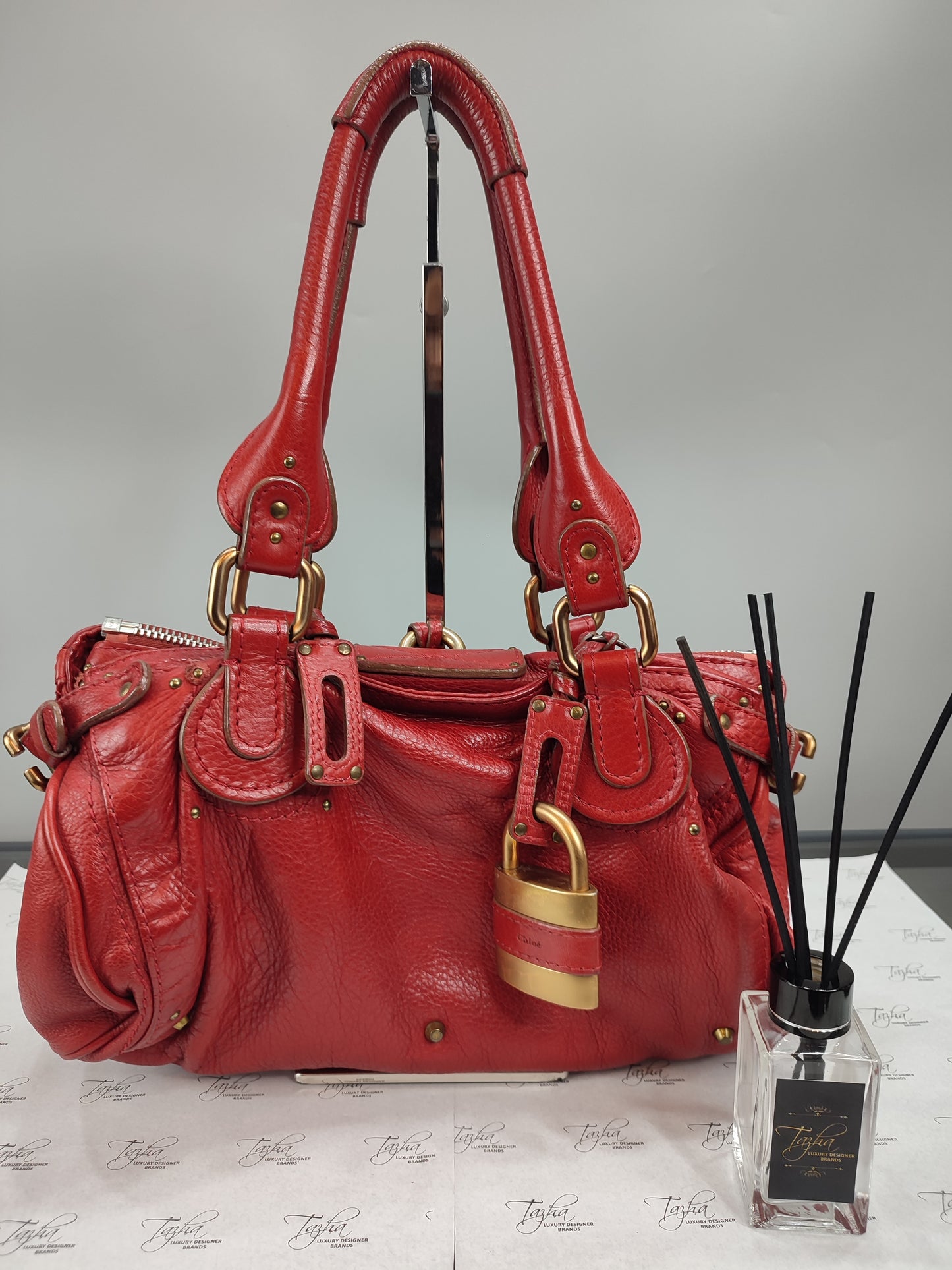 Chloe Paddington Leather Satchel Hand Bag