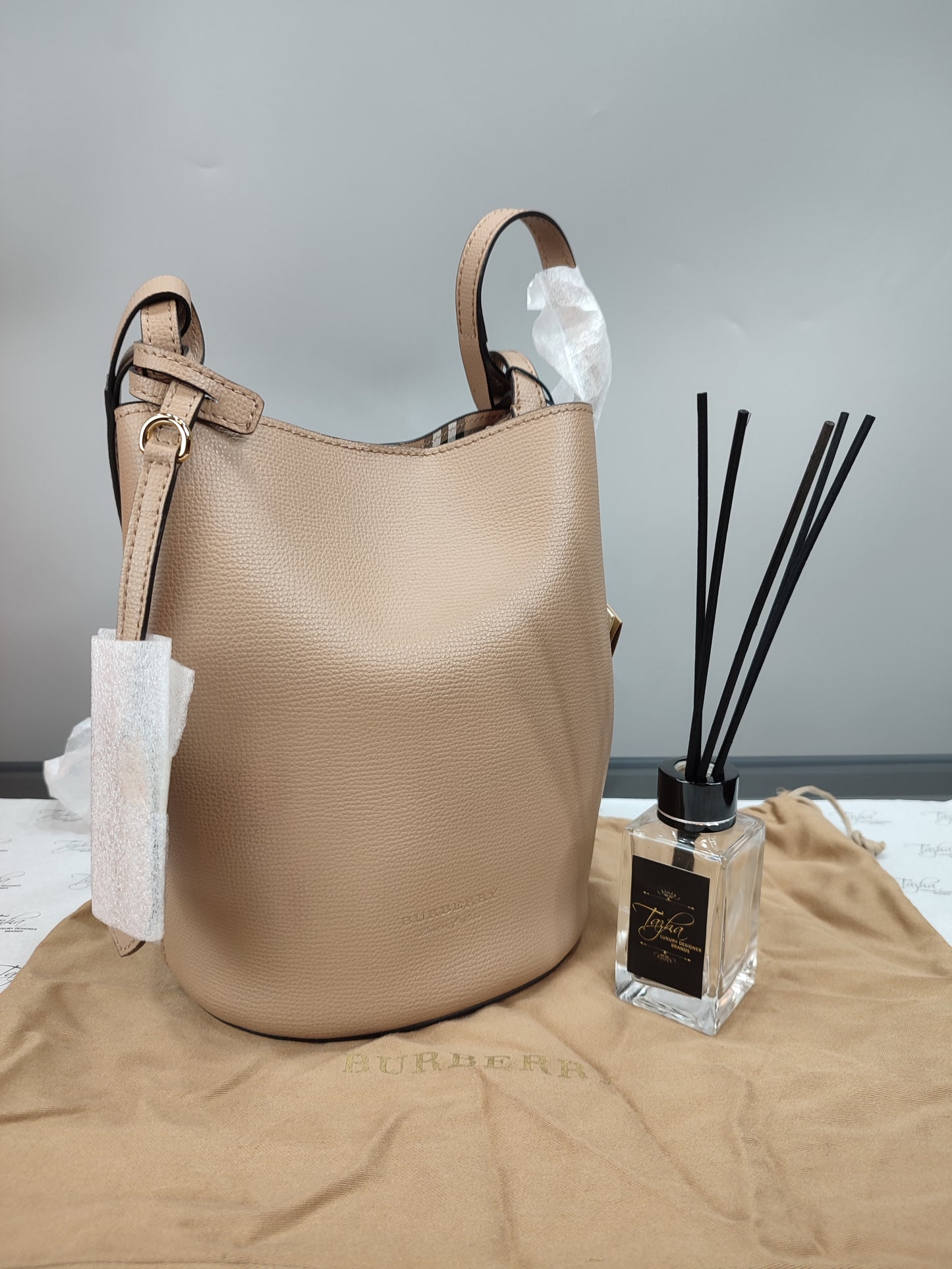 Burberry  Reversible Bucket Bag