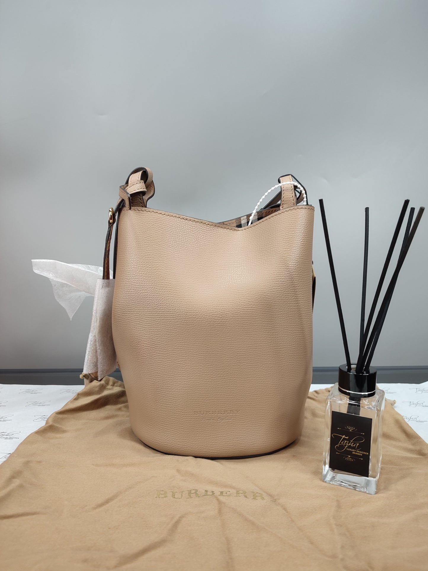 Burberry  Reversible Bucket Bag