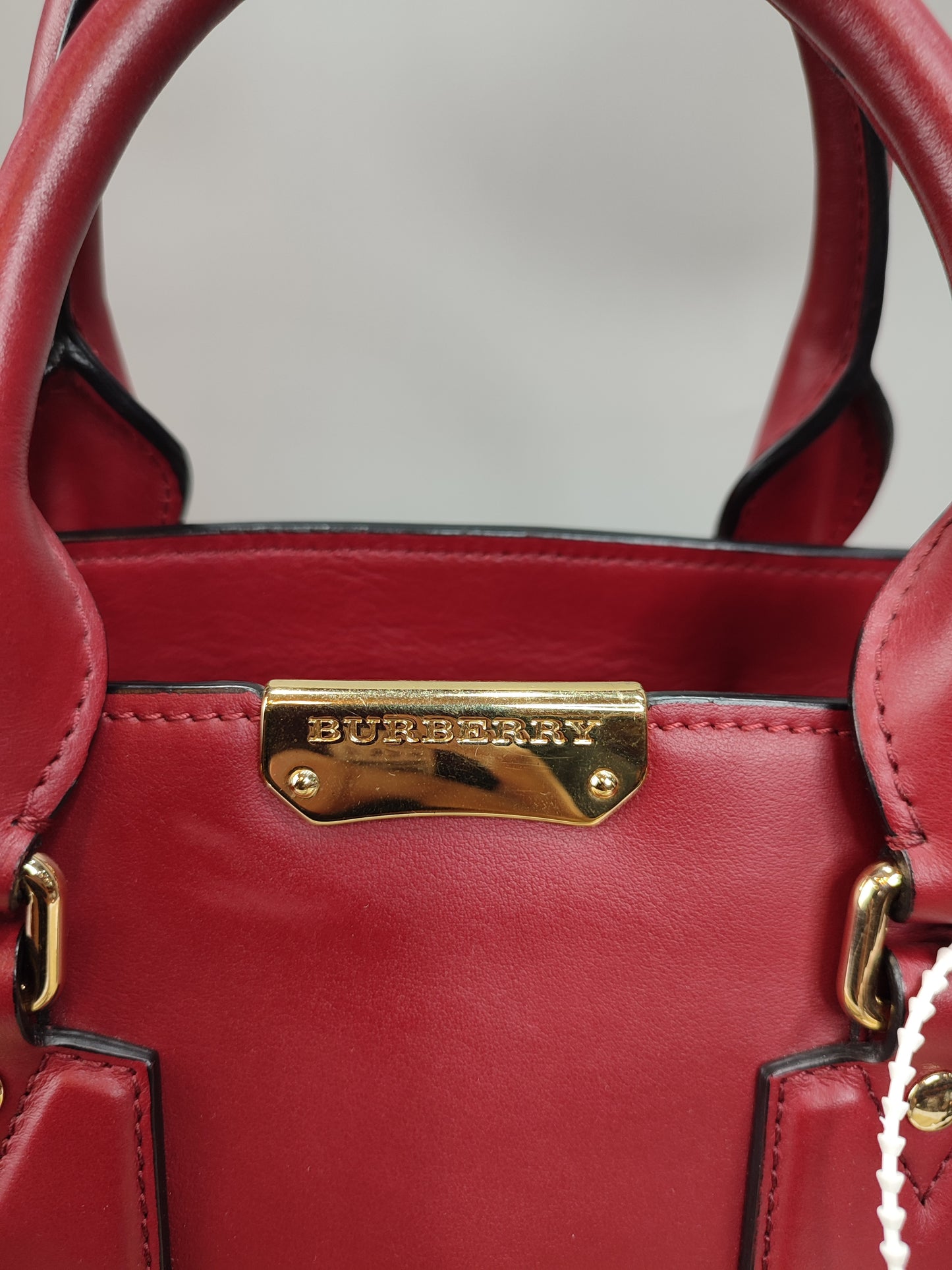 Burberry Top Handle Satchel Bag