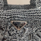 Prada BN2889 Raffia Hand Bag