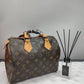 Louis Vuitton Auth Speedy Monogram Canvas Bag