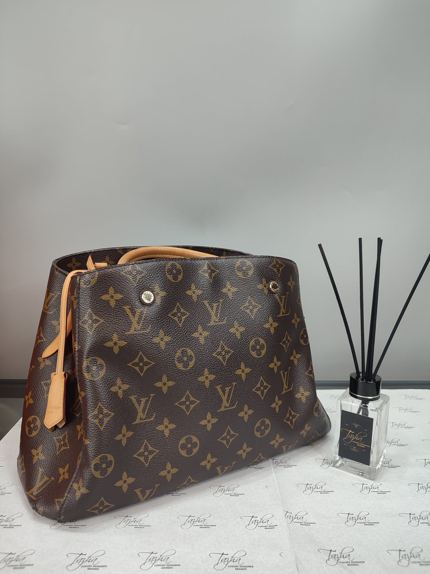 Louis Vuitton Montaigne MM Two Way Hand Bag