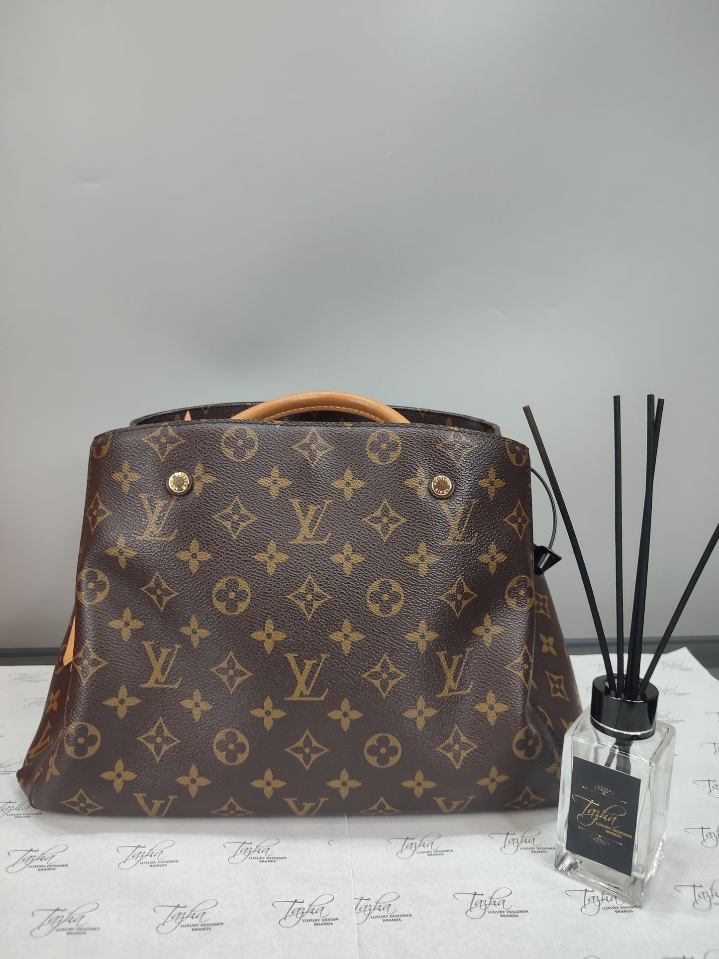 Louis Vuitton Montaigne MM Two Way Hand Bag