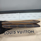 Louis Vuitton Double Zip Pochette Reverse Crossbody Bag