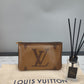 Louis Vuitton Double Zip Pochette Reverse Crossbody Bag