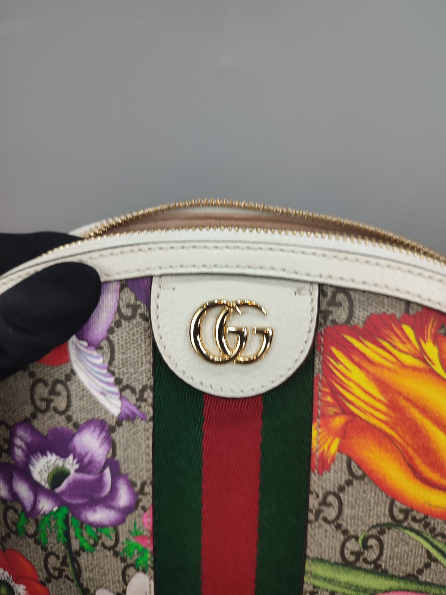 Gucci Ophidia GG Floral Small Dome