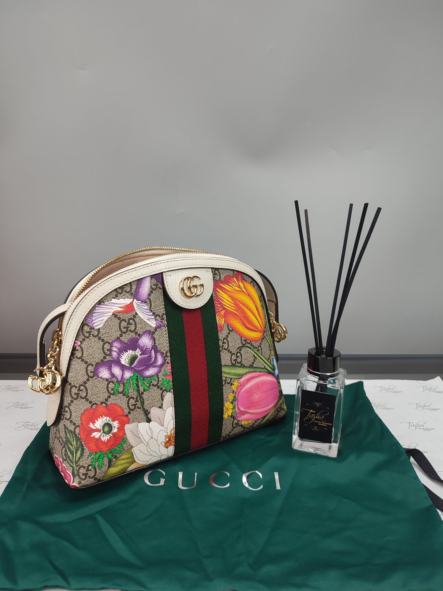 Gucci Ophidia GG Floral Small Dome