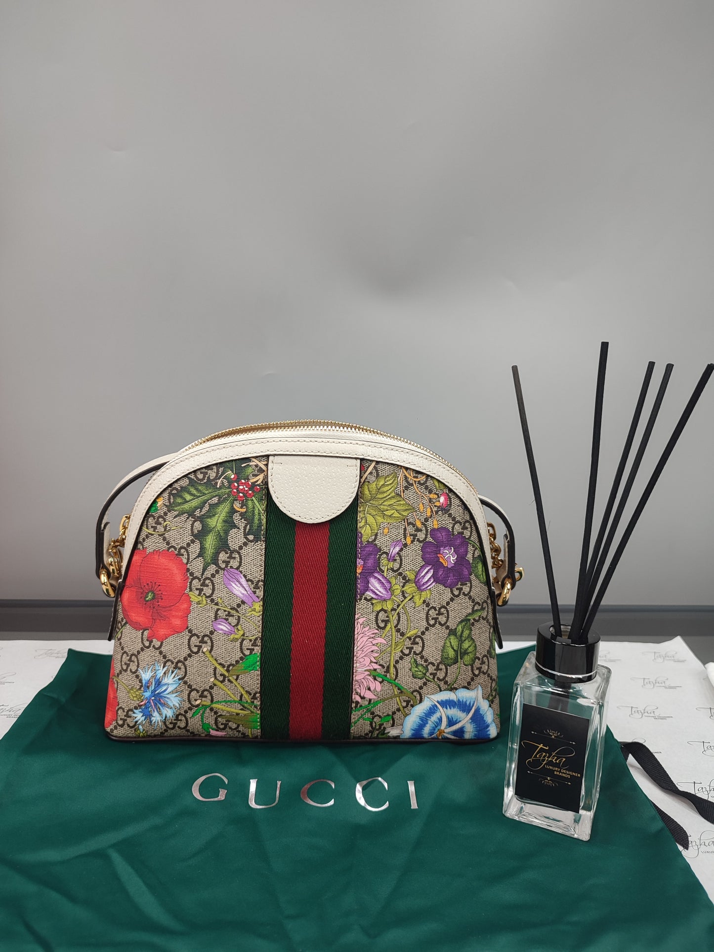 Gucci Ophidia GG Floral Small Dome