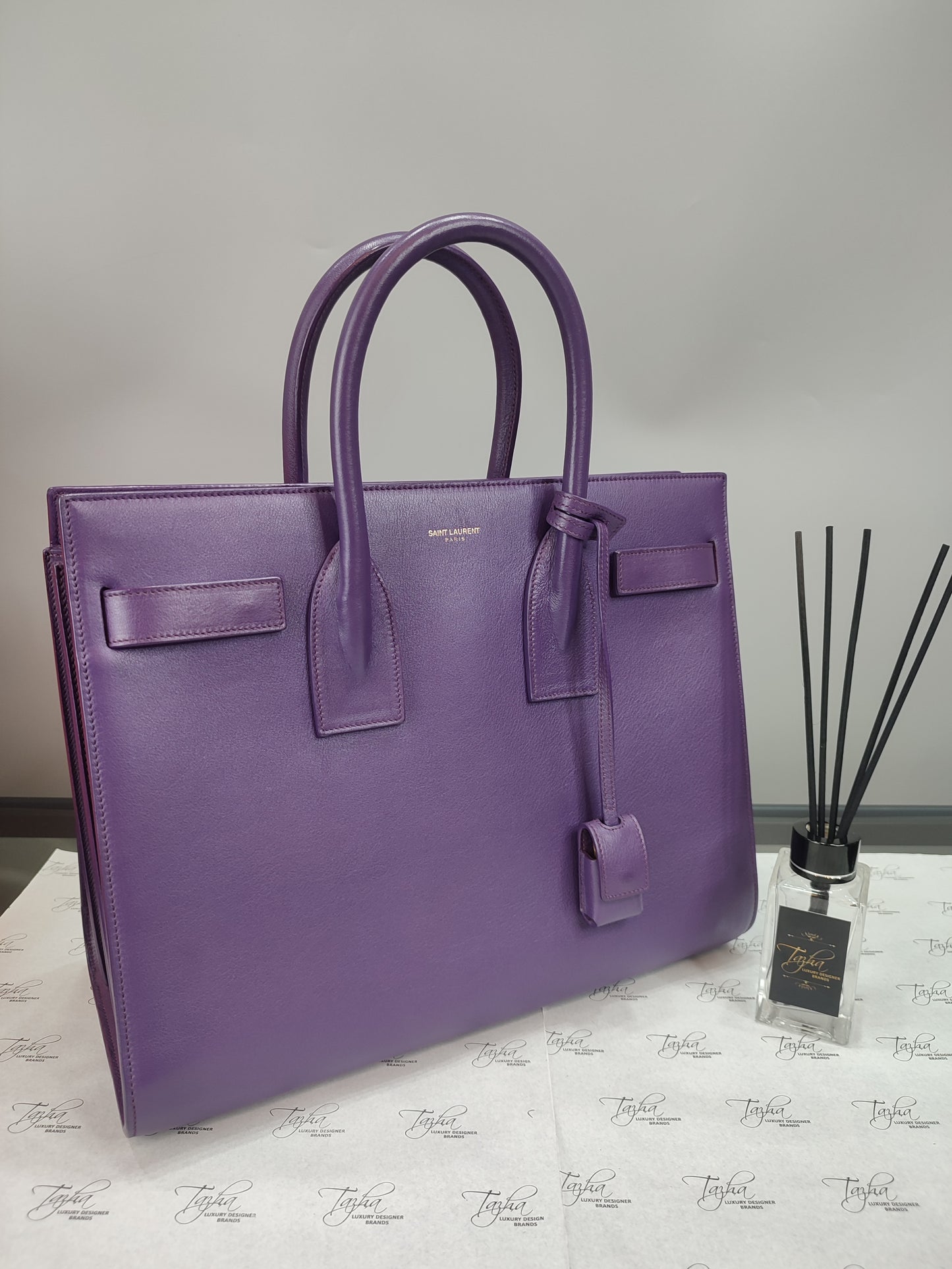 Yves Saint Laurent Sac De Jour in Purple