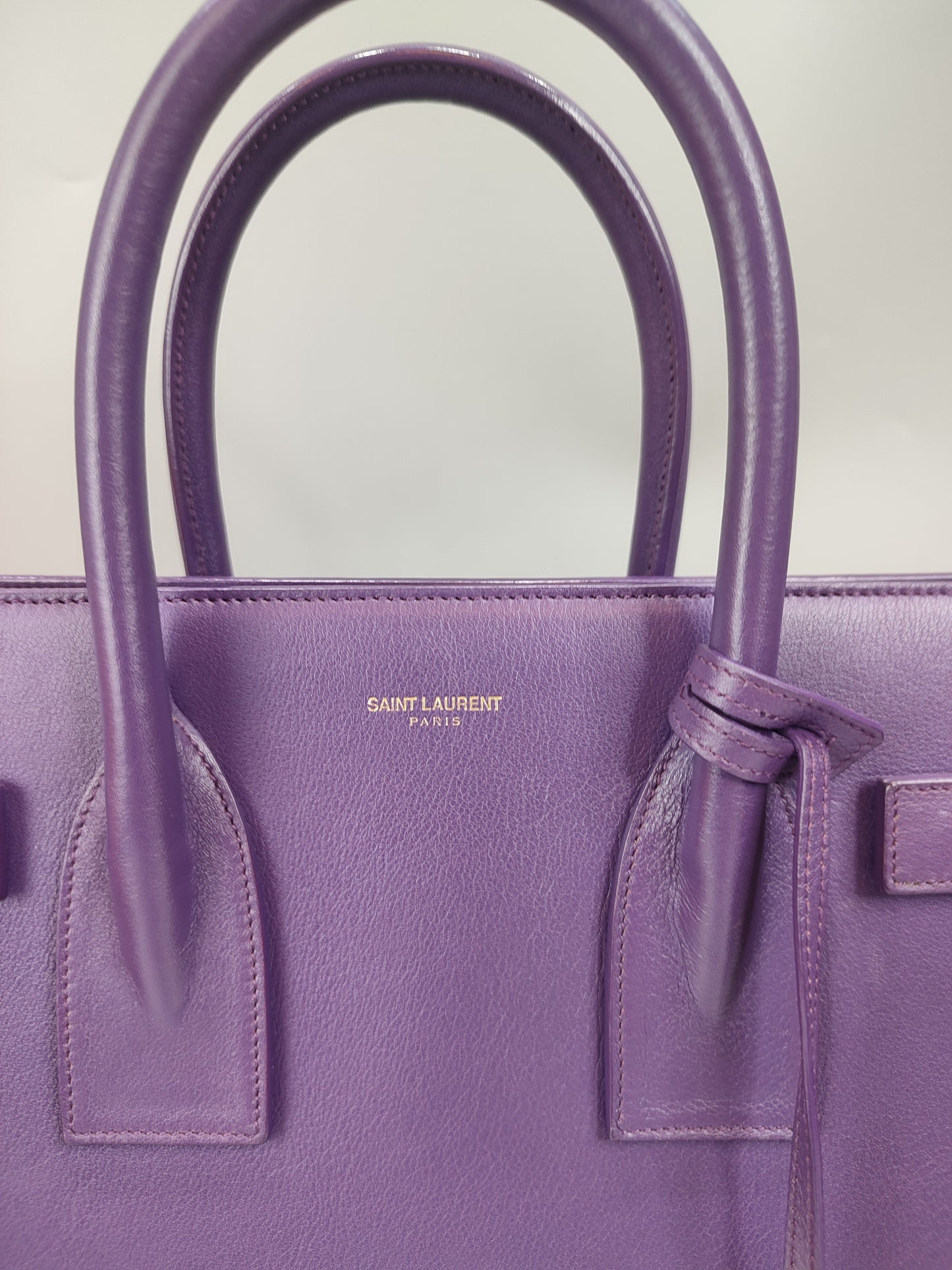 Yves Saint Laurent Sac De Jour in Purple