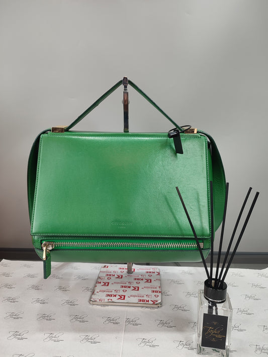 Givenchy Green Pandora Medium Box Bag